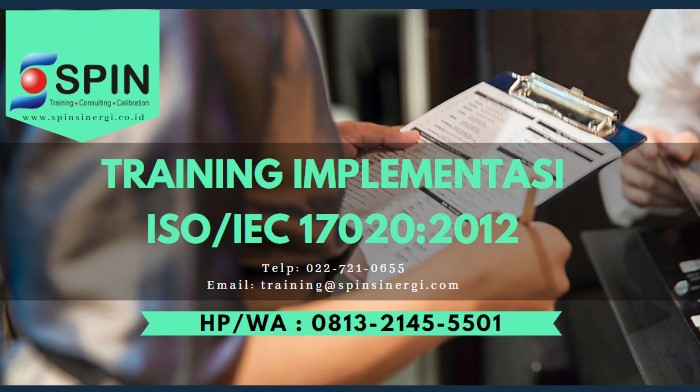 Training Implementasi ISO 17020 Versi 2012