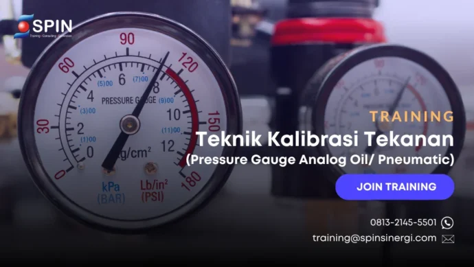 Training Teknik Kalibrasi Tekanan (Pressure Gauge Analog Oil Pneumatic)