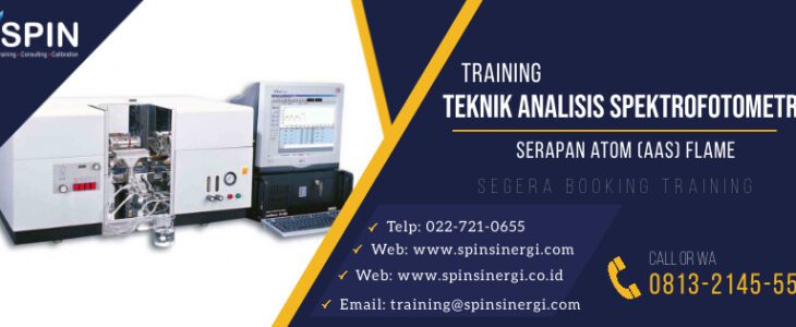 Training Teknik Analisis Spektrofotometri Serapan Atom (AAS) Flame