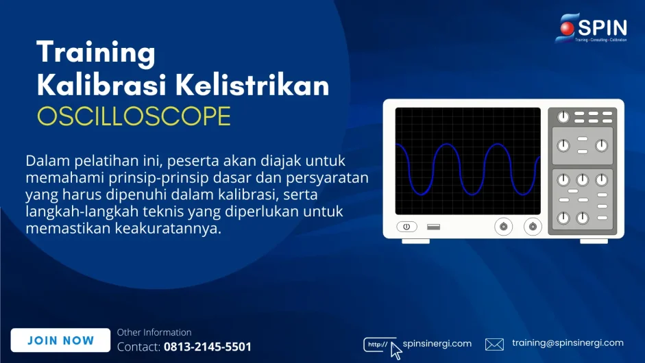 Training Teknik Kalibrasi Listrik Oscilloscope