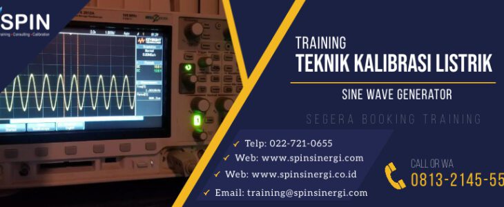 Training Teknik Kalibrasi Listrik Sine Wave Generator