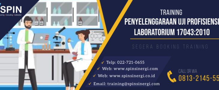 Training Penyelenggaraan Uji Profisiensi Laboratorium