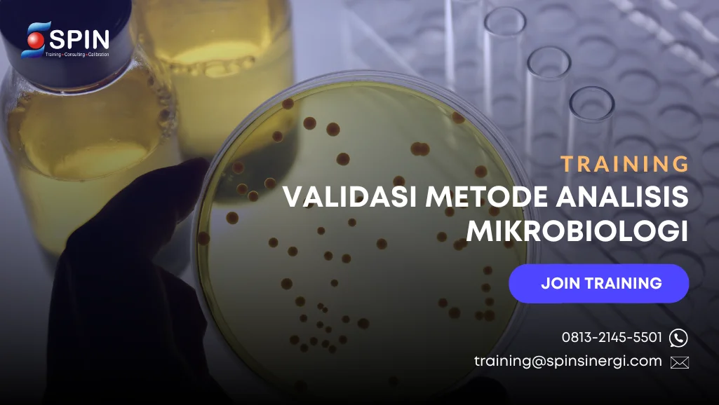 Training Validasi Metode Analisis Mikrobiologi