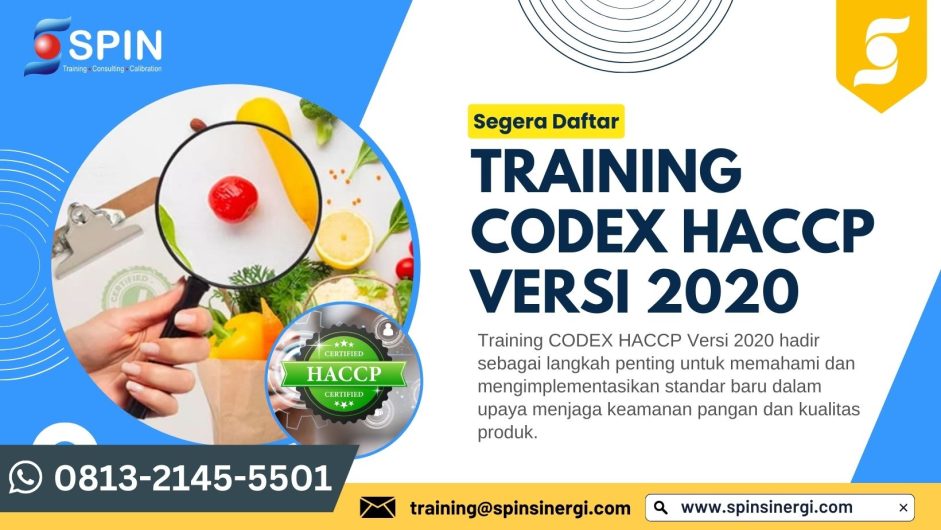 Training codex HACCP Versi 2020