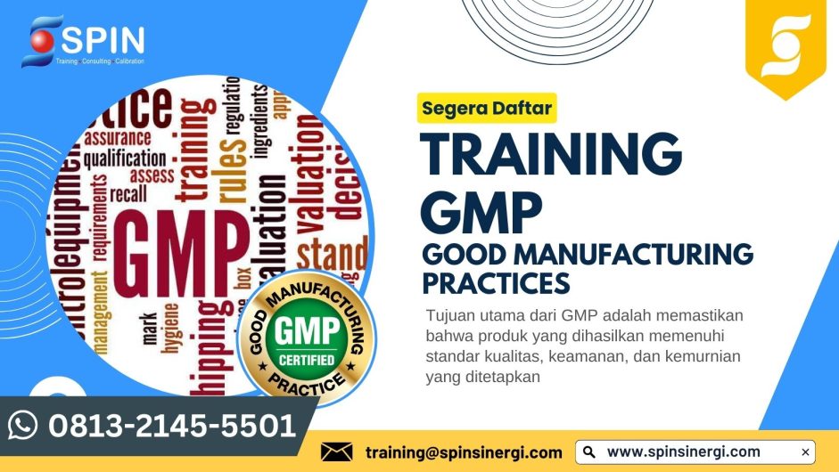 Training GMP Good Manufacturing Practices