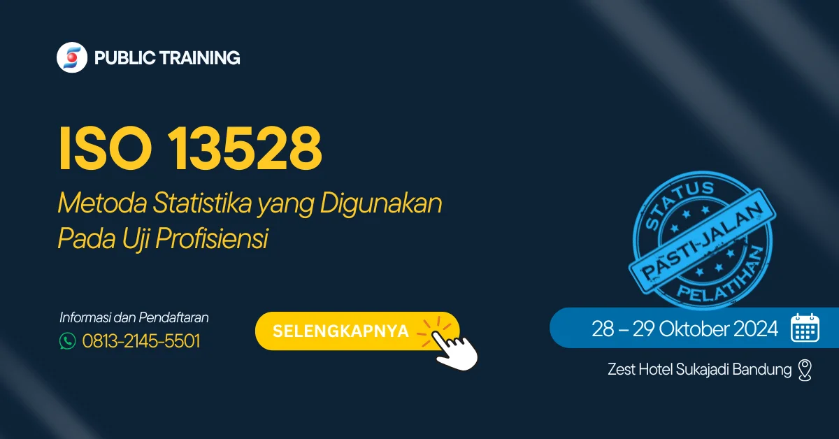 Training ISO 13528 28-30 okt 2024