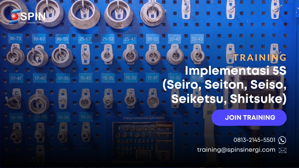 Training Implementasi 5S (Seiro, Seiton, Seiso, Seiketsu, Shitsuke)