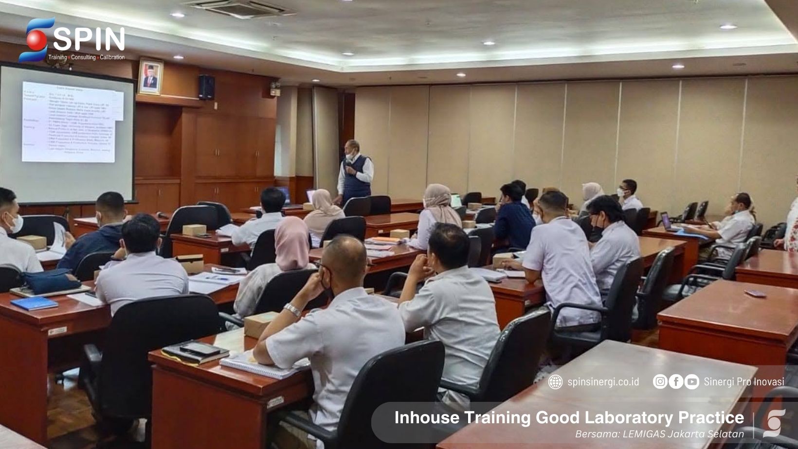 Inhouse Training Good Laboratory Practice - 31okt1nov22 - Lemigas