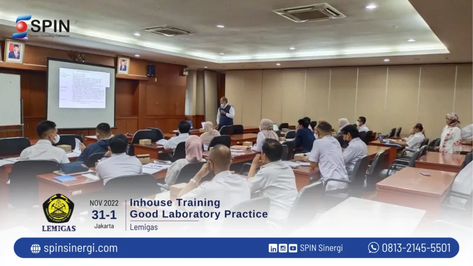 Inhouse Training Good Laboratory Practice - Lemigas