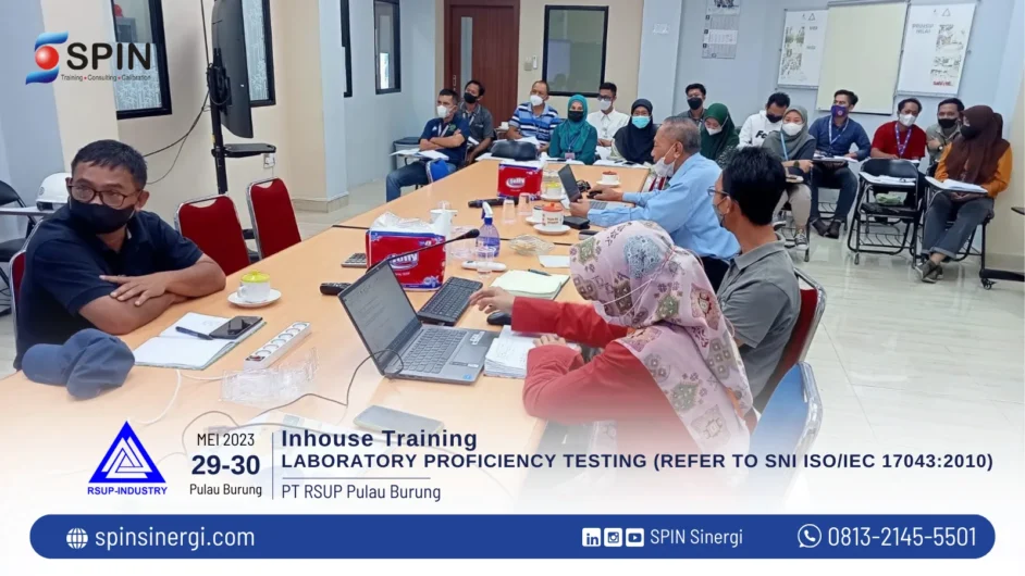 Inhouse Training ISO 17043 - PT RSUP Pulau Burung