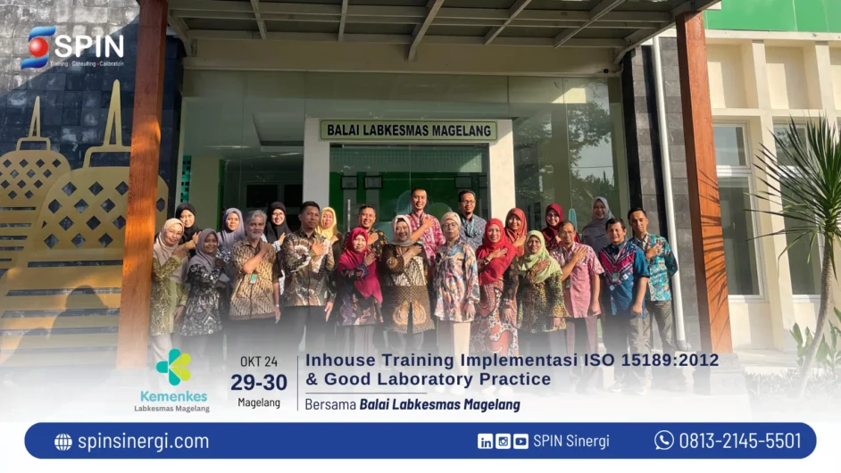 Inhouse Training Implementasi ISO 151892012 & Good Laboratory Practice