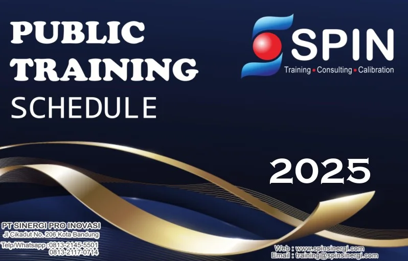 Jadwal Training 2025 SPIN Sinergi