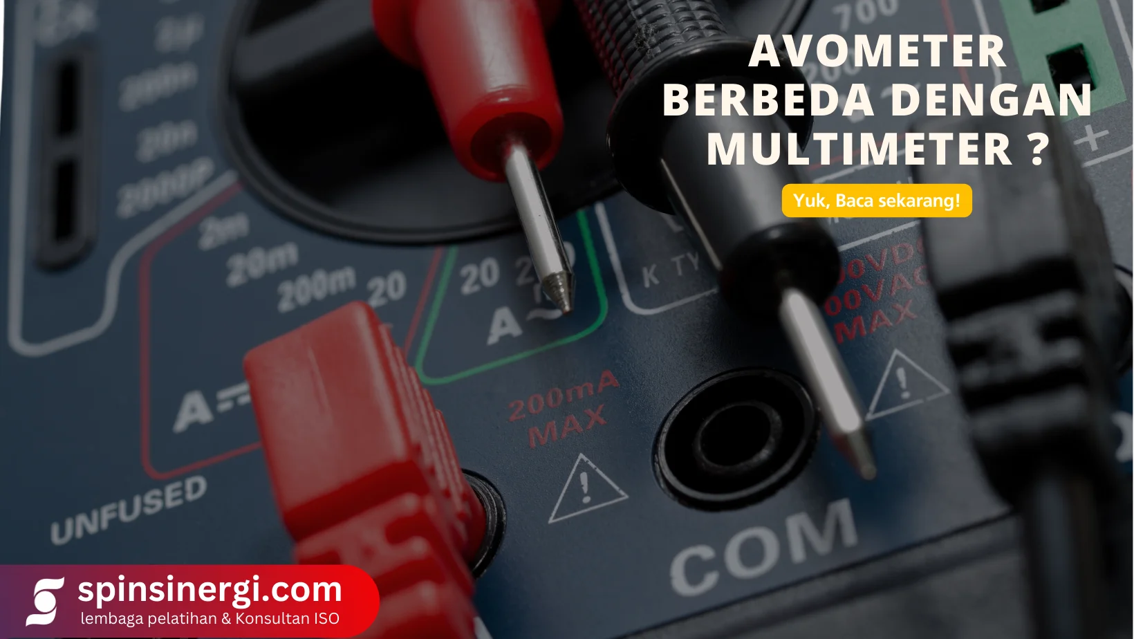 Apakah AVOmeter Berbeda dengan Multimeter Ini Penjelasannya