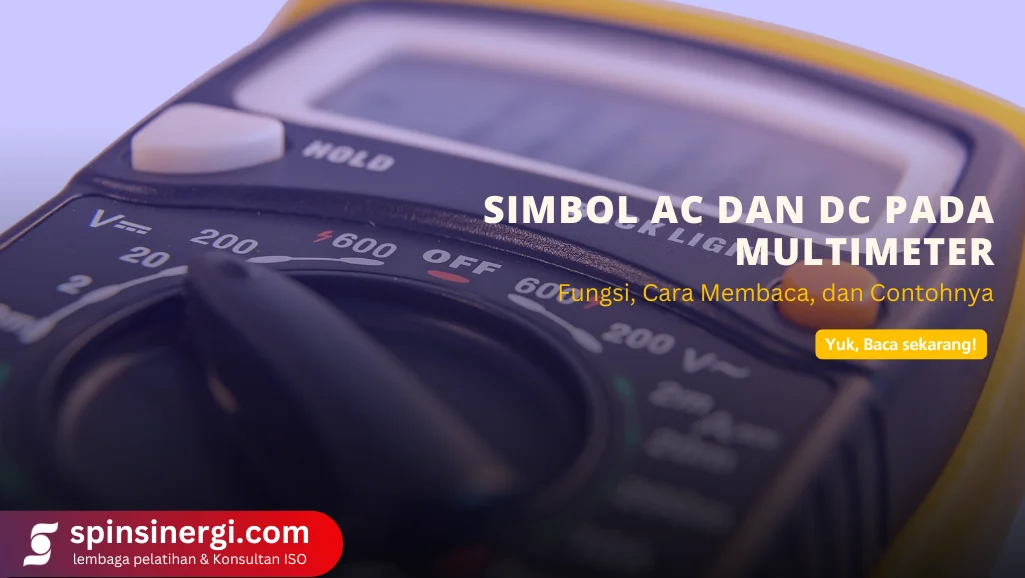 Simbol AC dan DC pada Multimeter Fungsi, Cara Membaca, dan Contohnya
