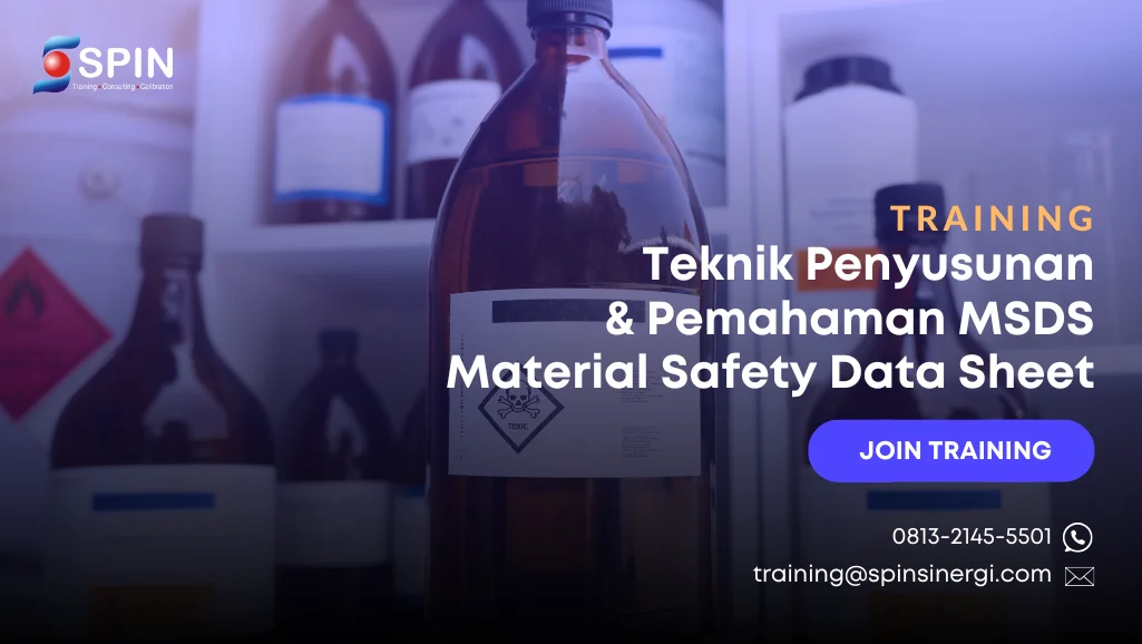 Training Teknik Penyusunan MSDS Material Safety Data Sheet