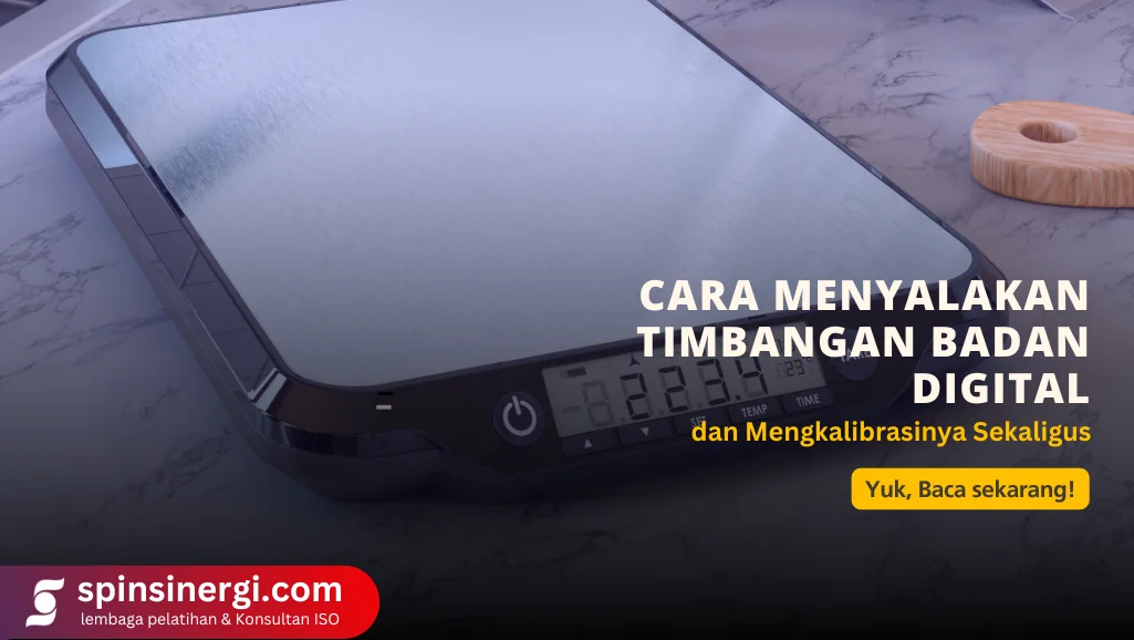 Cara Menyalakan Timbangan Badan Digital dan Mengkalibrasinya Sekaligus
