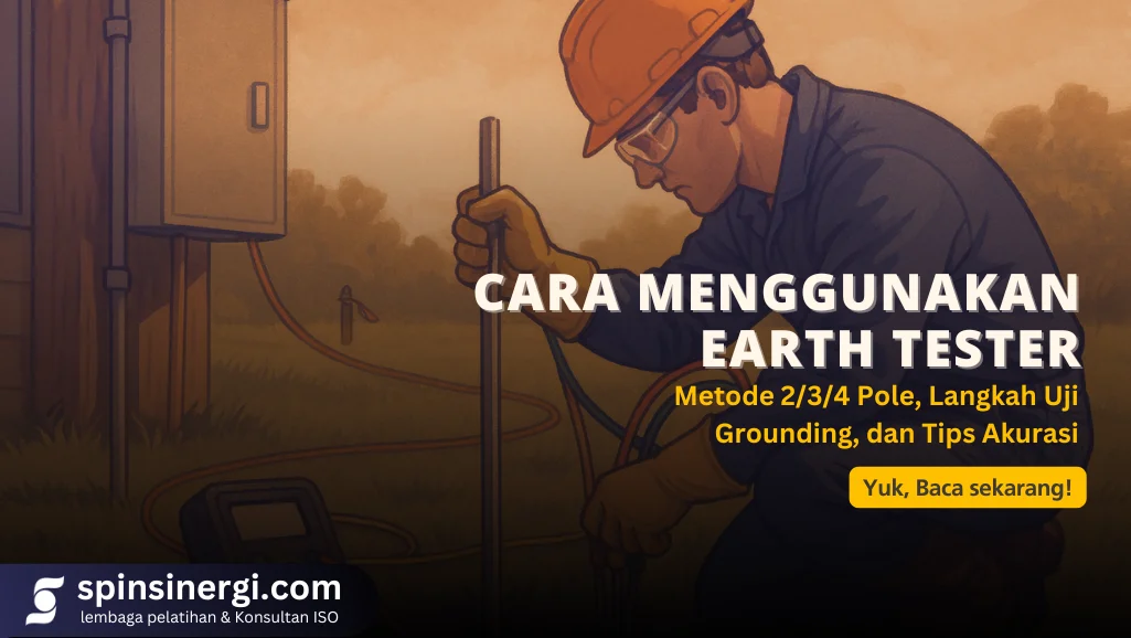 Cara Menggunakan Earth Tester Metode 234 Pole, Langkah Uji Grounding, dan Tips Akurasi