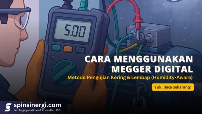 Cara Menggunakan Megger Digital Metode Pengujian Kering & Lembap (Humidity-Aware)