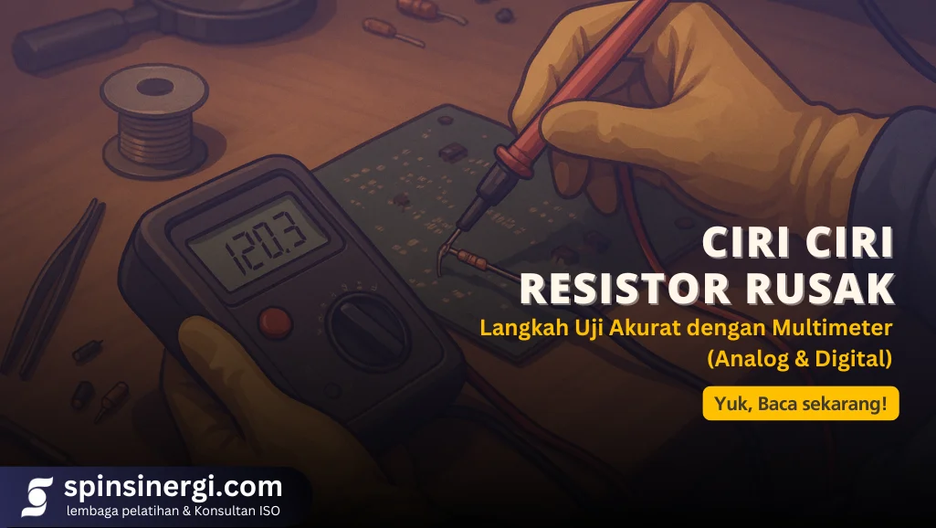 Ciri Ciri Resistor Rusak Langkah Uji Akurat dengan Multimeter (Analog & Digital)