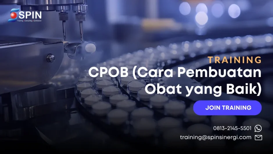 Training CPOB (Cara Pembuatan Obat yang Baik)