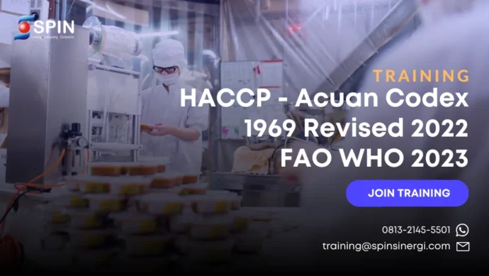 Training HACCP - Acuan Codex 1969 Revised 2022 FAO WHO 2023