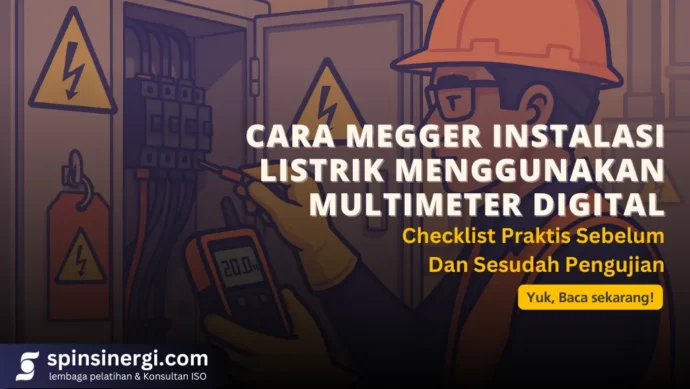 Cara Megger Instalasi Listrik Menggunakan Multimeter Digital Checklist Praktis Sebelum Dan Sesudah Pengujian