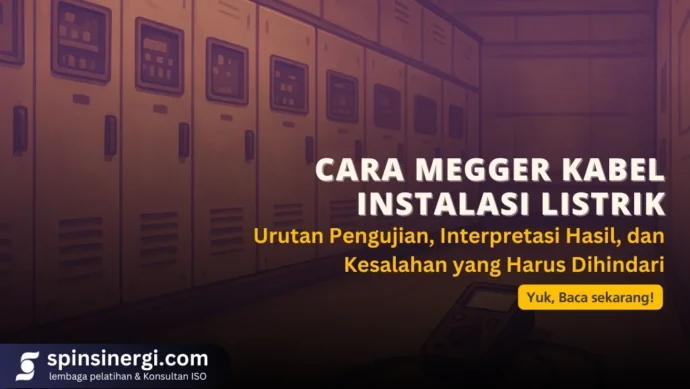 Cara Megger Kabel Instalasi Listrik Urutan Pengujian, Interpretasi Hasil, dan Kesalahan yang Harus Dihindari
