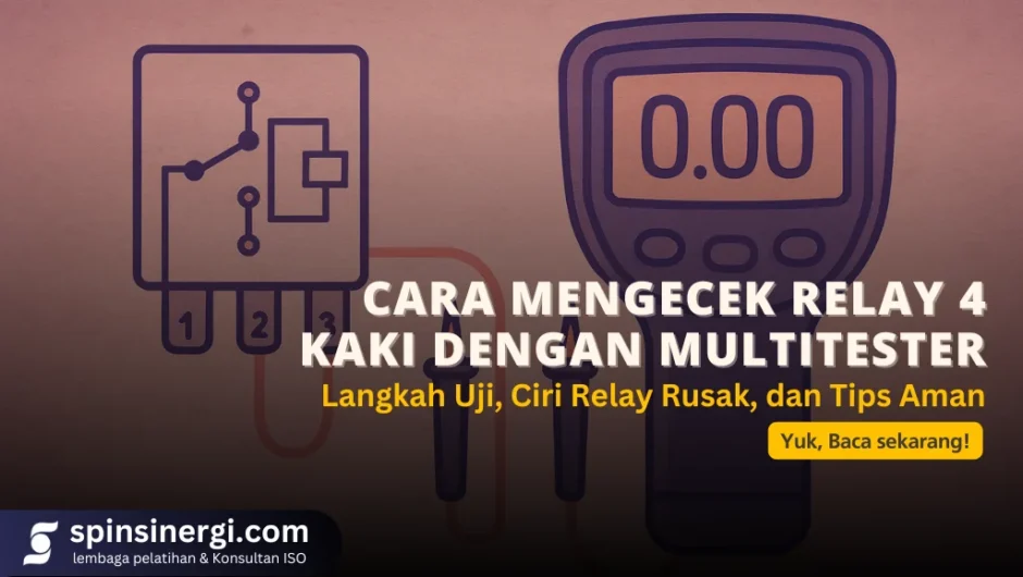 Cara Mengecek Relay 4 Kaki dengan Multitester Langkah Uji, Ciri Relay Rusak, dan Tips Aman