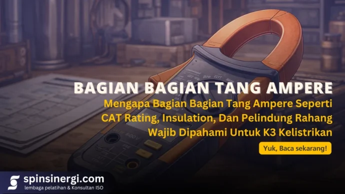 Mengapa Bagian Bagian Tang Ampere Seperti CAT Rating, Insulation, Dan Pelindung Rahang Wajib Dipahami Untuk K3 Kelistrikan