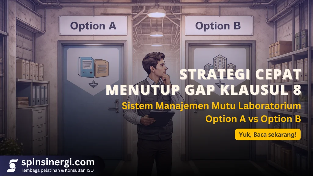 Strategi Cepat Menutup Gap Klausul 8 Sistem Manajemen Mutu Laboratorium Option A vs Option B