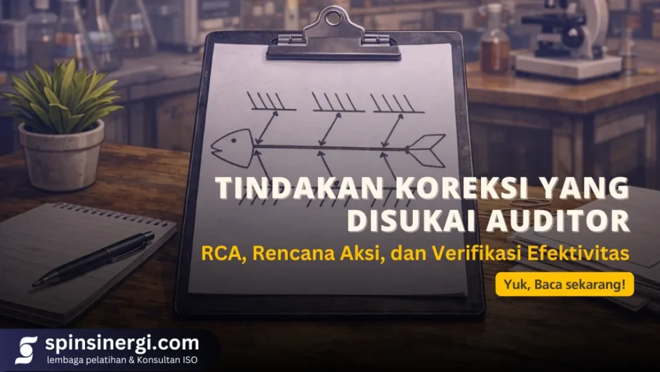 Tindakan Koreksi yang Disukai Auditor RCA, Rencana Aksi, dan Verifikasi Efektivitas