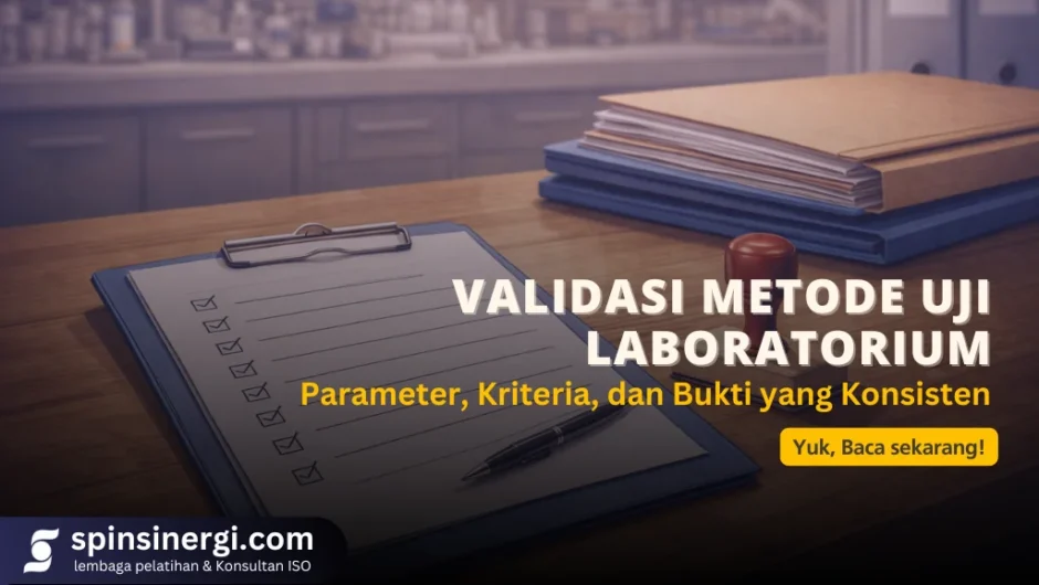 Validasi Metode Uji Laboratorium Parameter, Kriteria, dan Bukti yang Konsisten
