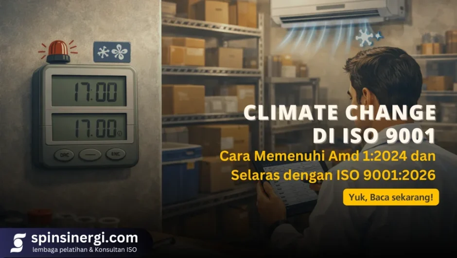 Climate Change di ISO 9001 Cara Memenuhi Amd 12024 dan Selaras dengan ISO 9001 2026